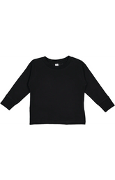 Rabbit Skins Toddler Long Sleeved T-Shirt - Black